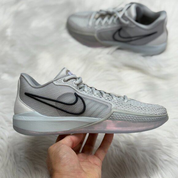 Nike Sabrina 1 Gray Womens Basketball FQ3381-010 NEW Sz 6 - Picture 1 of 4